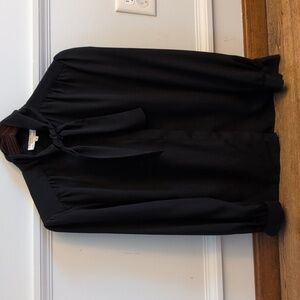 Christian Dior black blouse